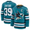 San Jose Sharks Hockeydrakt Fanatics Premium Logan Couture 2024-25 Teal Hjemme - Herre